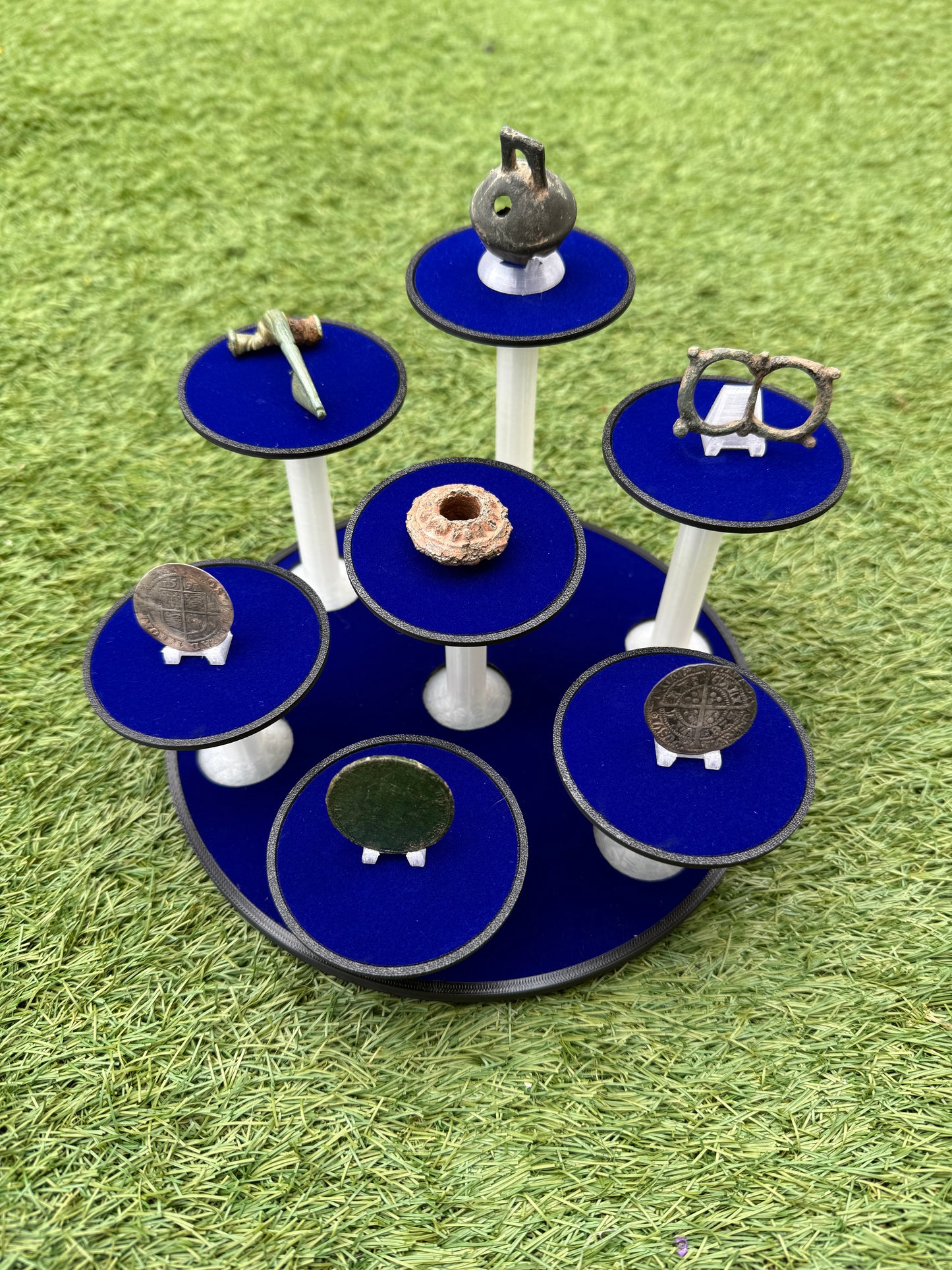 Tiered Column Display Stand