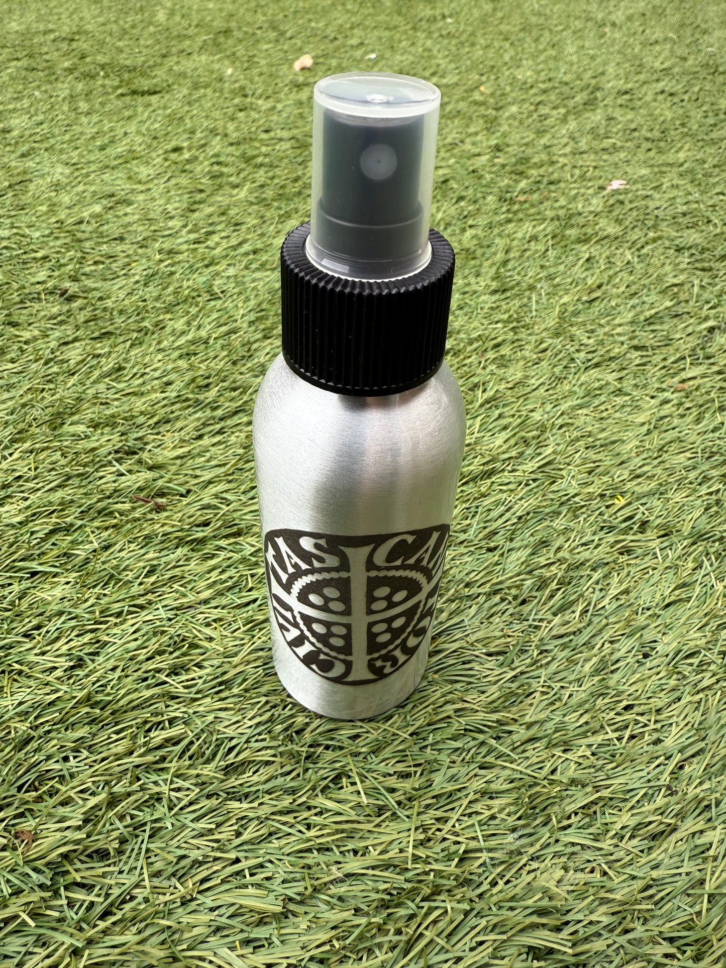 Spray Bottle 100ml (Long Cross Hammered)
