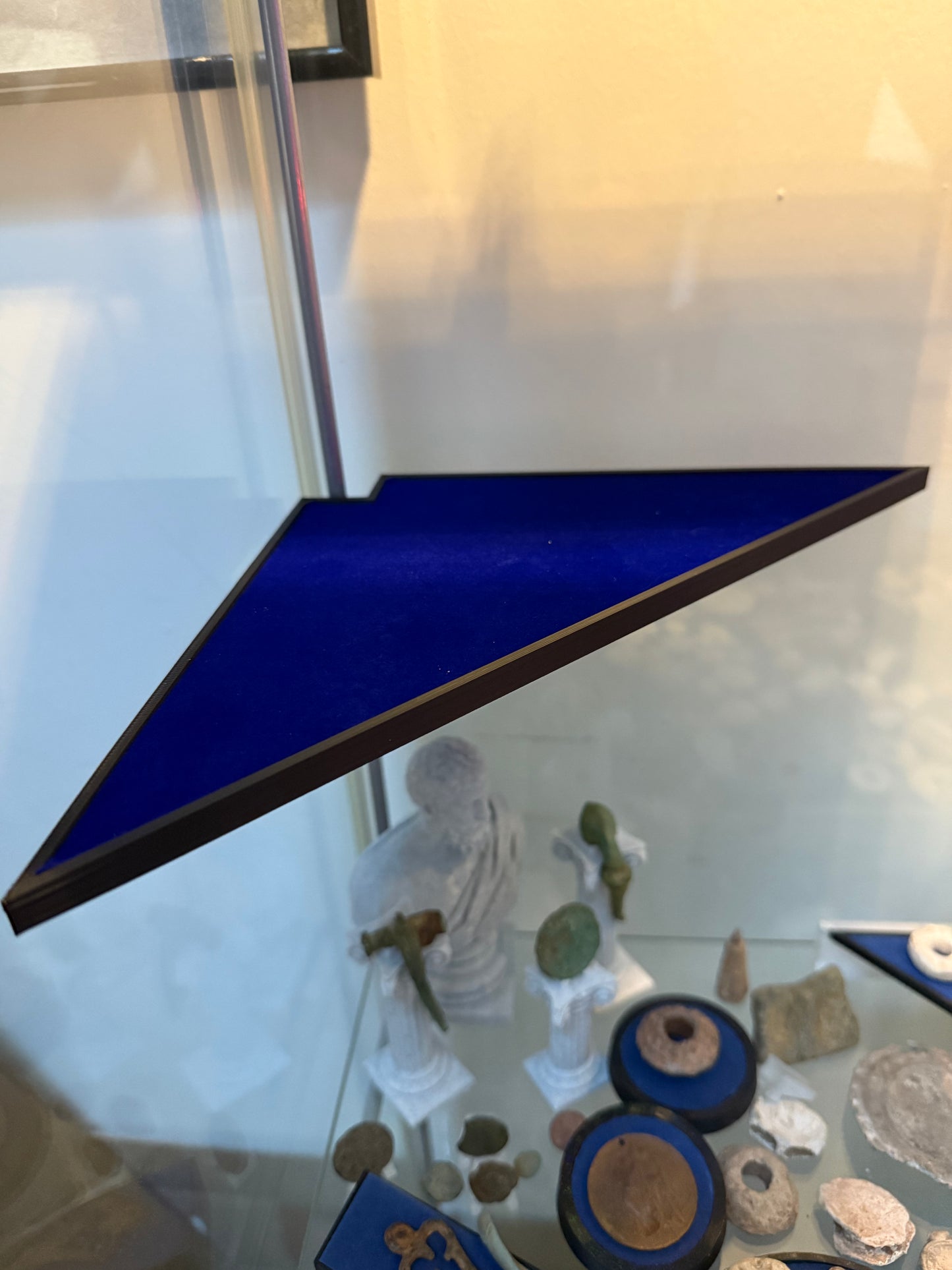 Corner Shelf Display Tray