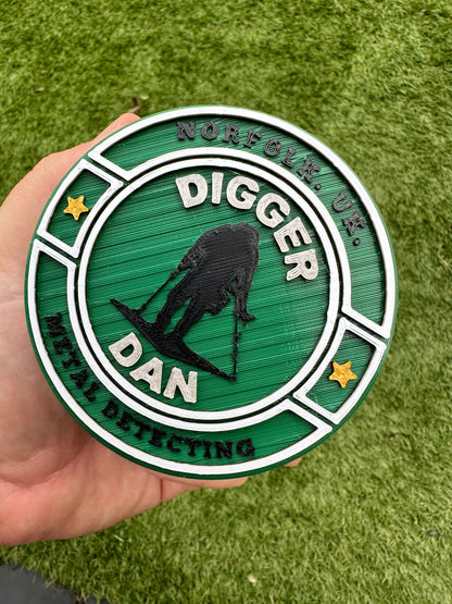 The Digger Dan Coin Case (Shorter Size)