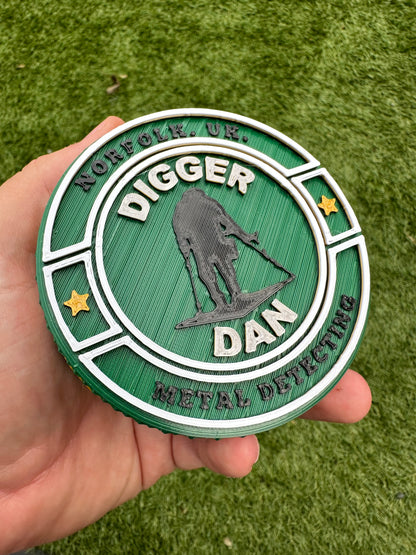 The Digger Dan Coin Case (Standard Size)