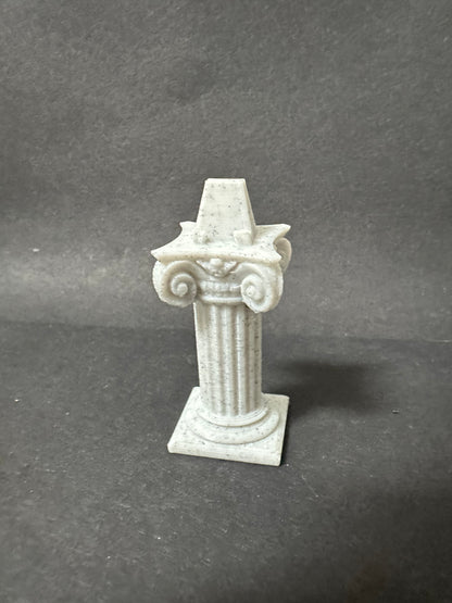 Roman Column Coin Stand