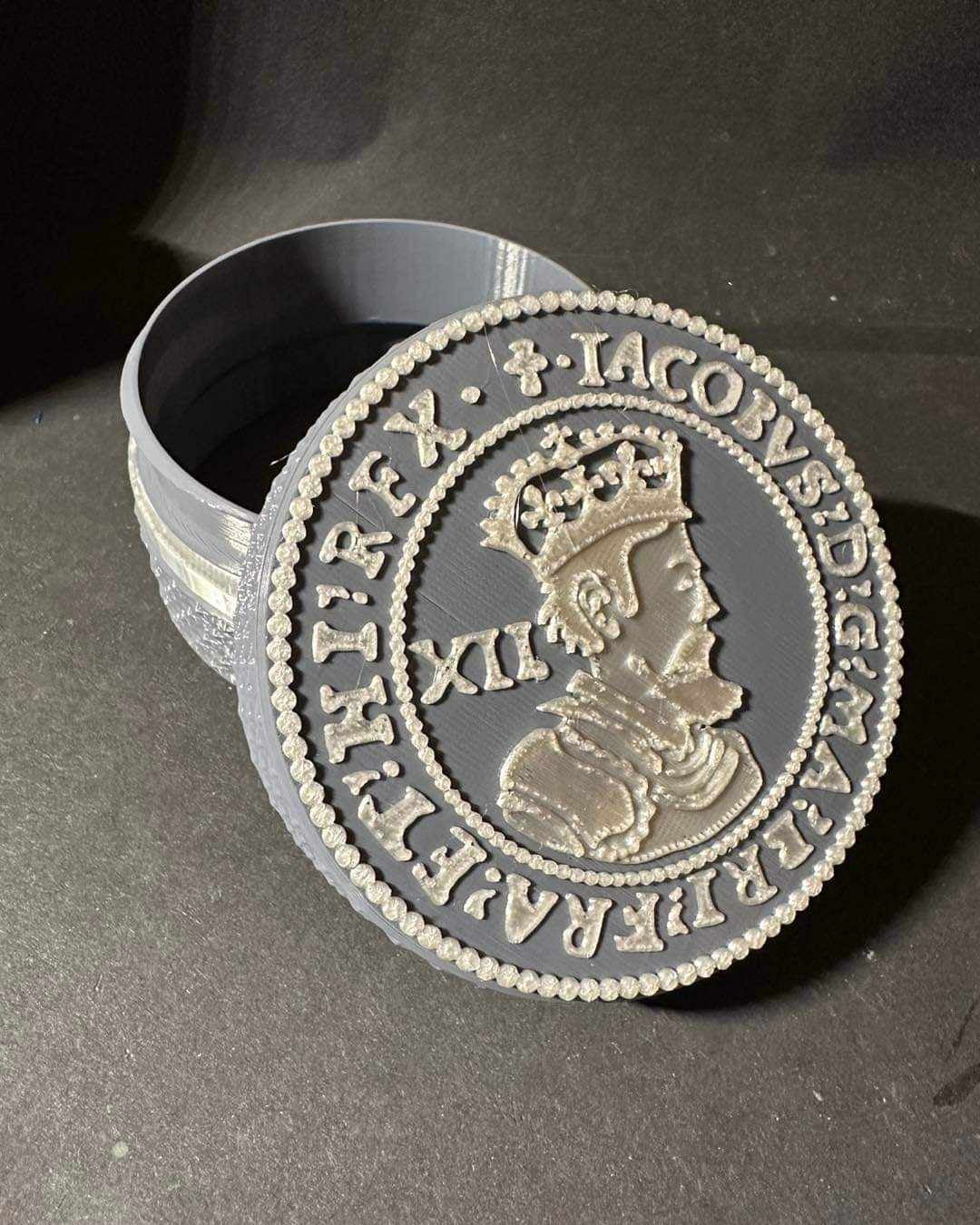 James I Shilling Coin Case (Shorter Size)