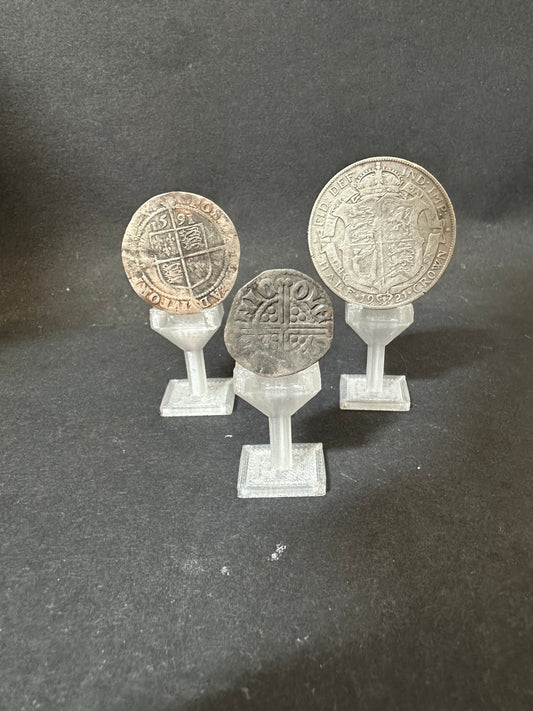 Raised Coin/Button Display Stand x10
