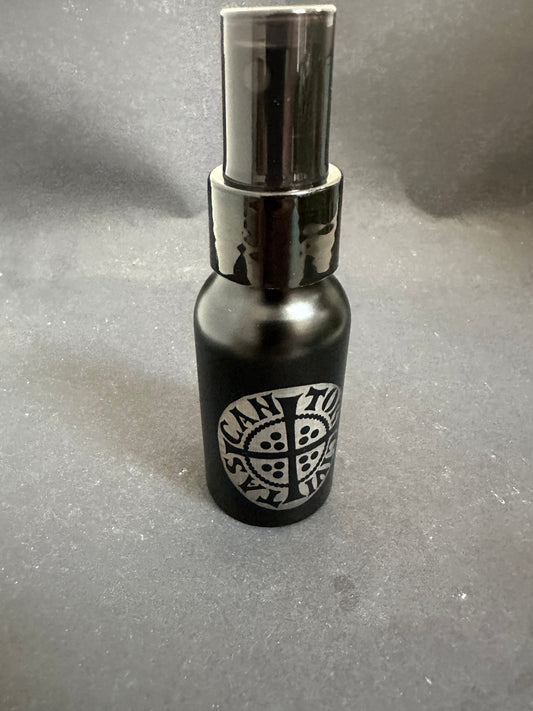 Spray Bottle 50ml (Long Cross Hammered)